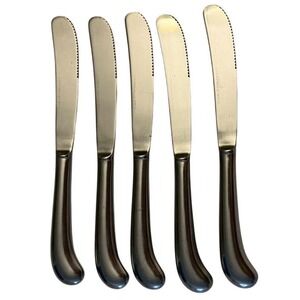 5 Rogers Jefferson Manor Stainless‎ Steel Knives Korea
